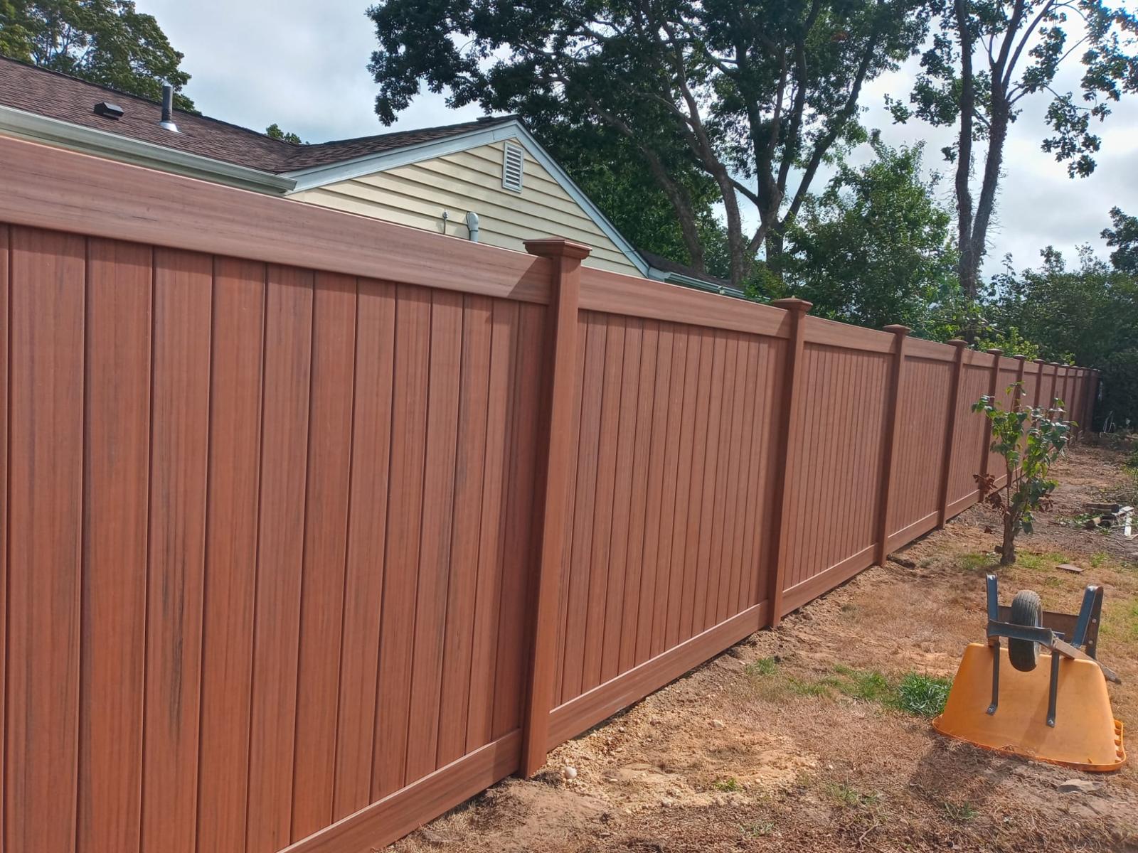 Fence project by AN Fence and Railing
