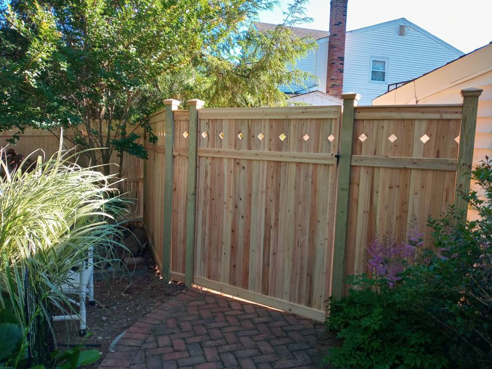 Fence project by AN Fence and Railing